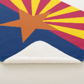 Couverture Sherpa Drapeau d'État de l'Arizona (3/4)