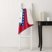 Couverture Sherpa Drapeau d'État de l'Arkansas (En situation)