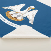 Couverture Sherpa Drapeau d'État de Louisiane (3/4)