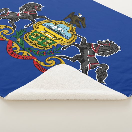 Couverture Sherpa Drapeau d'État de Pennsylvanie (3/4)