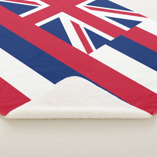 Couverture Sherpa Drapeau d'État d'Hawaii (3/4)