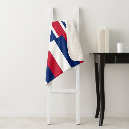 Couverture Sherpa Drapeau d'État d'Hawaii (En situation)