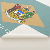 Couverture Sherpa Drapeau d'État du Delaware (DE, USA) (3/4)