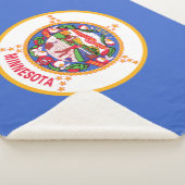Couverture Sherpa Drapeau d'État du Minnesota (3/4)