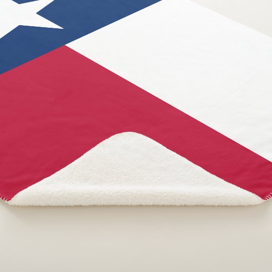 Couverture Sherpa Drapeau d'État texan (Texas) (3/4)
