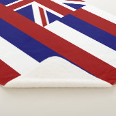 Couverture Sherpa Drapeau d'Hawaï (3/4)