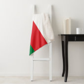Couverture Sherpa Drapeau d'Oman (En situation)