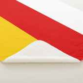 Couverture Sherpa Drapeau d'Ossétie du Sud (3/4)