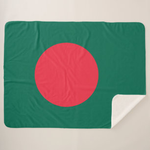 Couverture Sherpa Drapeau du Bangladesh (Bangladesh)