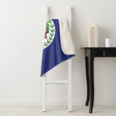 Couverture Sherpa Drapeau du Belize (En situation)