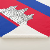 Couverture Sherpa Drapeau du Cambodge patriotique (3/4)