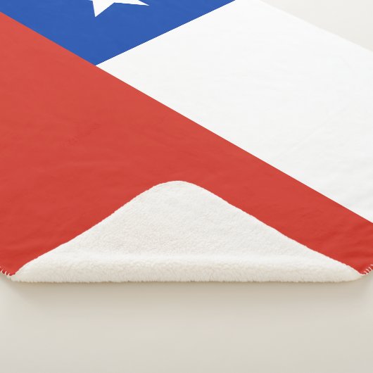Couverture Sherpa Drapeau du Chili (3/4)