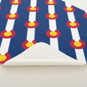Couverture Sherpa Drapeau du Colorado (3/4)