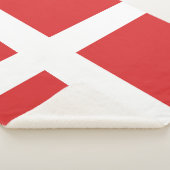 Couverture Sherpa Drapeau du Danemark (3/4)