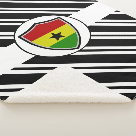 Couverture Sherpa Drapeau du Ghana (3/4)