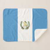 Couverture Sherpa Drapeau du Guatemala (Devant (Horizontal))