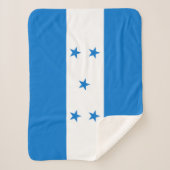 Couverture Sherpa Drapeau du Honduras (Devant)