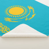 Couverture Sherpa Drapeau du Kazakhstan (3/4)