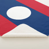 Couverture Sherpa Drapeau du Laos (3/4)