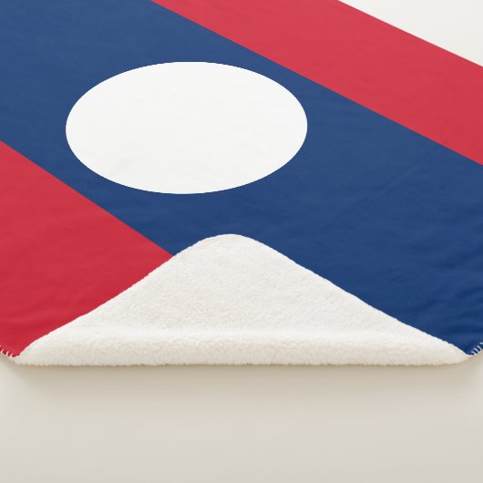 Couverture Sherpa Drapeau du Laos (3/4)