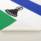 Couverture Sherpa Drapeau du Lesotho (3/4)