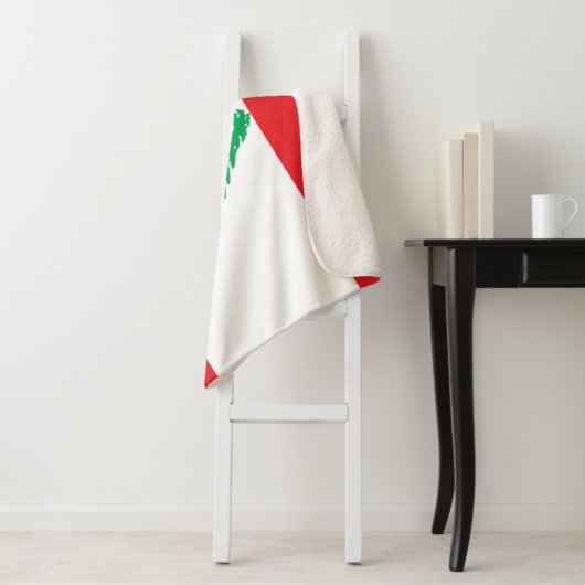 Couverture Sherpa Drapeau du Liban (En situation)