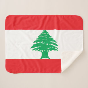 Couverture Sherpa Drapeau du Liban