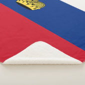 Couverture Sherpa Drapeau du Liechtenstein (3/4)