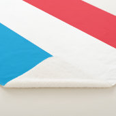 Couverture Sherpa Drapeau du Luxembourg (3/4)