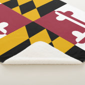 Couverture Sherpa Drapeau du Maryland (3/4)