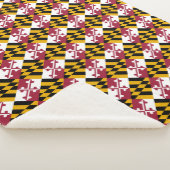 Couverture Sherpa Drapeau du Maryland (3/4)