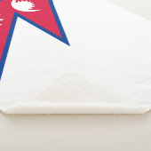 Couverture Sherpa Drapeau du Népal (3/4)