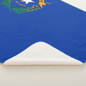 Couverture Sherpa Drapeau du Nevada (3/4)