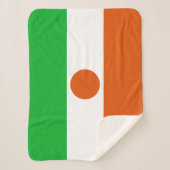 Couverture Sherpa Drapeau du Niger (Devant)