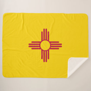 Couverture Sherpa Drapeau du Nouveau-Mexique (États-Unis)
