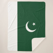 Couverture Sherpa Drapeau du Pakistan (Devant)