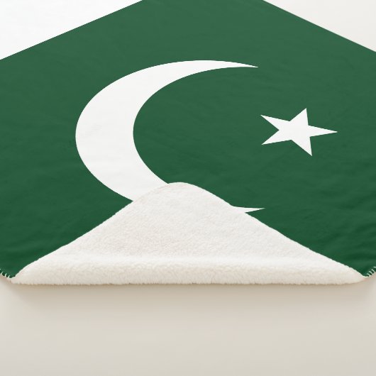 Couverture Sherpa Drapeau du Pakistan (3/4)