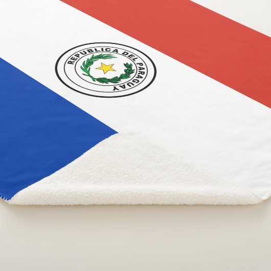 Couverture Sherpa Drapeau du Paraguay (3/4)