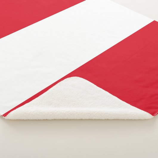 Couverture Sherpa Drapeau du Pérou (3/4)