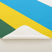 Couverture Sherpa Drapeau du Rwanda (3/4)