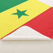 Couverture Sherpa Drapeau du Sénégal (3/4)
