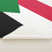 Couverture Sherpa Drapeau du Soudan (3/4)
