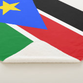 Couverture Sherpa Drapeau du Soudan du Sud (3/4)