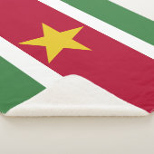 Couverture Sherpa Drapeau du Suriname (3/4)