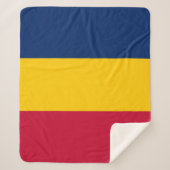 Couverture Sherpa Drapeau du Tchad (pays africain) (Devant)