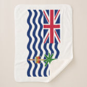 Couverture Sherpa Drapeau du Territoire britannique de l'océan Indie (Devant)