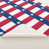 Couverture Sherpa Drapeau du Texas (3/4)