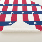 Couverture Sherpa Drapeau du Texas (3/4)