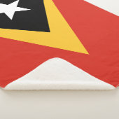 Couverture Sherpa Drapeau du Timor oriental (3/4)