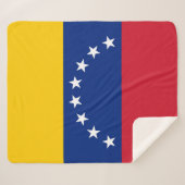 Couverture Sherpa Drapeau du Venezuela (Devant (Horizontal))